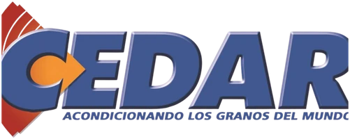 Logotipo de Cedar, acondicionando los granos del mundo