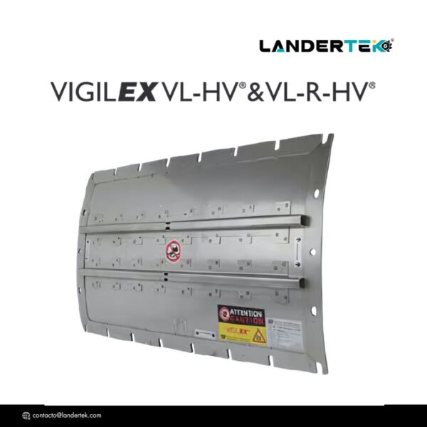 Comparación entre paneles VIGILEX VL-HV (plano) y VL-R-HV (curvo)