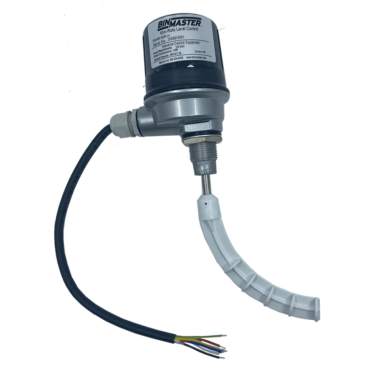 SENSOR ROTATIVO MINI BINMASTER 110 VAC PALETA TIPO BAYONETA