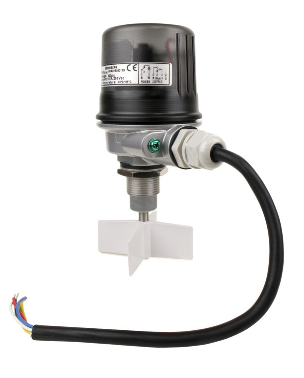 SENSOR ROTATIVO MINI BINMASTER 220 VAC PALETA DE 4 ASPAS
